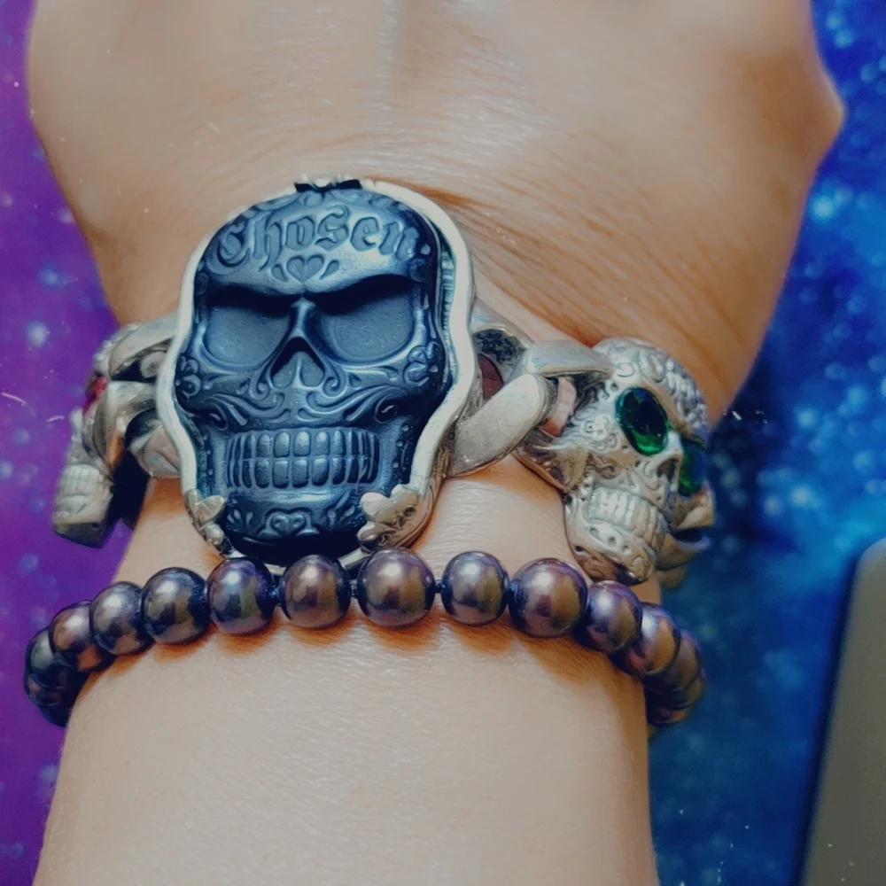 King Baby Studio Skull Bracelet - Picture 12 of 13